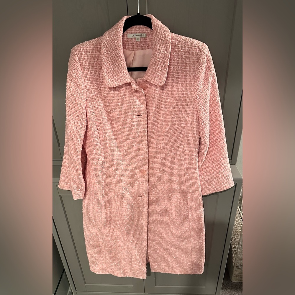 Gorgeous LK Bennett Pink Coat UK 12 US 8